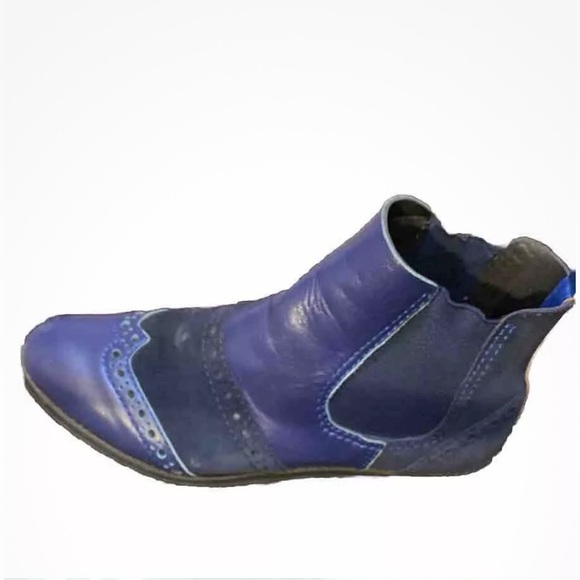 Santorini Made in Italy. Size  7 blue - Picture 5 of 5